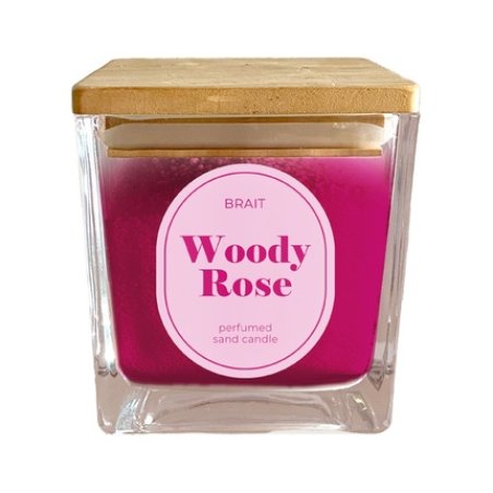 Dramers Brait Sand Candle Woody Rose 130 G