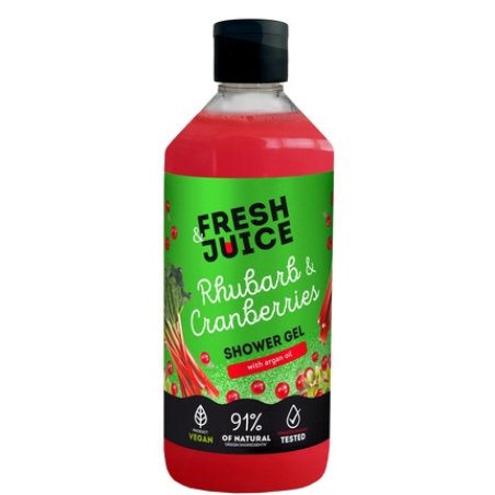 Elfa Pharm Fresh Juice Shower Gel Rhubarb And Cranberry 473 Ml