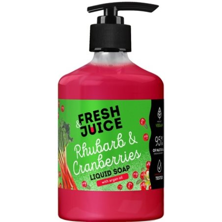 Elfa Pharm Fresh Juice Liquid Soap Rhubarb And Cranberry 460 Ml