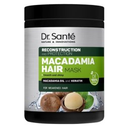 Elfa Pharm Dr Sante Macadamia Hair Mask Regenerating With Macadamia Oil And Keratin 1000 Ml