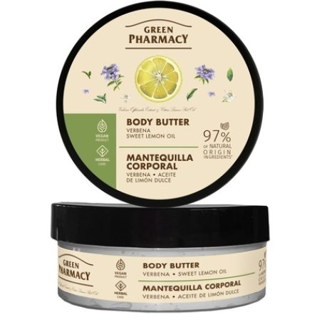 Elfa Pharm Green Pharmacy Body Butter Verbena And Sweet Lemon Oil 200 Ml