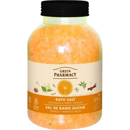 Elfa Pharm Green Pharmacy Bath Salt Cinnamon And Orange 1000 G