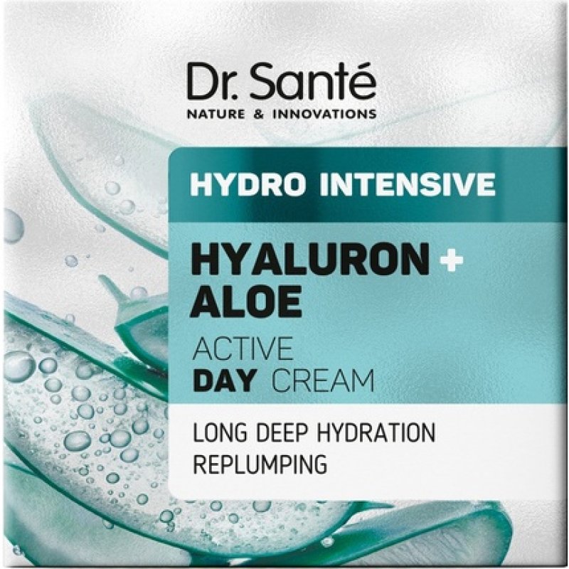 Elfa Pharm Drsante Hydro Intensive Active Cream Intensively Moisturizing For Day Hyaluron Aloe 50 Ml