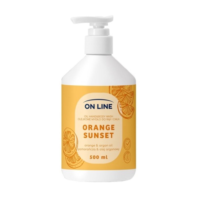 Forte Sweeden On Line Oily Soap For Hands And Body Orange & Argan Oil 500 Ml