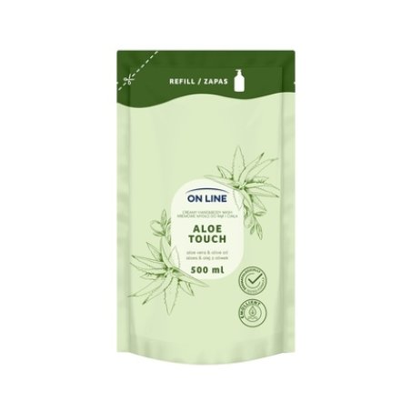 Forte Sweeden On Line Cream Soap For Hands And Body Aloe & Olive Oil Refill 500 Ml