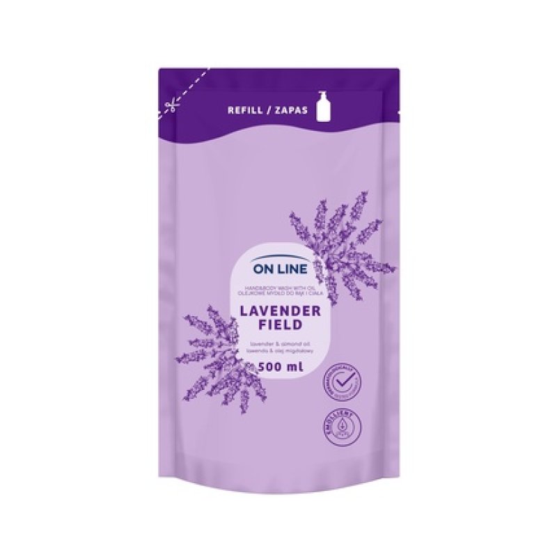 Forte Sweeden On Line Oily Soap For Hands And Body Lavender & Almond Oil 500 Ml