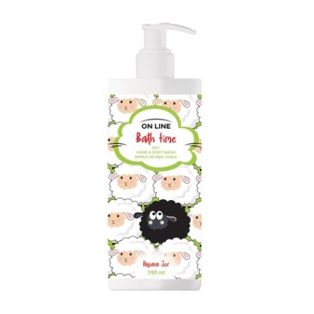 Forte Sweeden On Line Bath Time 2in1 Hand And Body Soap Papaya Joy 390 Ml