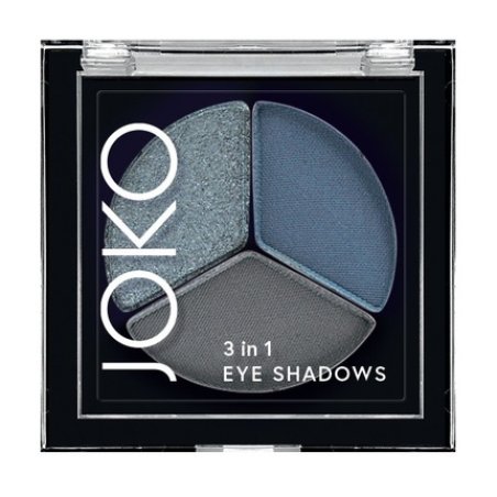 Joko Eyeshadow 3in1 Trio 01 Midnight Mist A Versatile Eyeshadow Palette