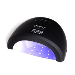 Semilac Uv Led Nail Lamp 24w48 All Black Perfect For Nail Care