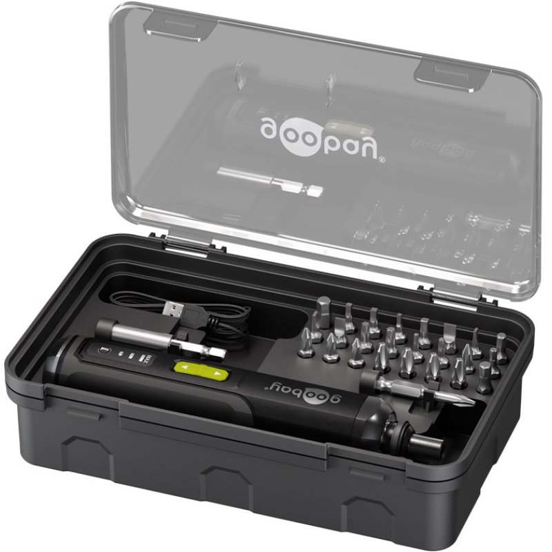 Goobay 77816 visseuse électrique et visseuse à percussion 300 tr/min Noir