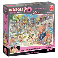 Wasgij Retro Destiny 8 - High Season! (1000 pieces)