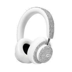 Urbanista Miami Crystal Edition Casque Avec fil &sans fil Arceau Appels/Musique USB Type-C Bluetooth Blanc