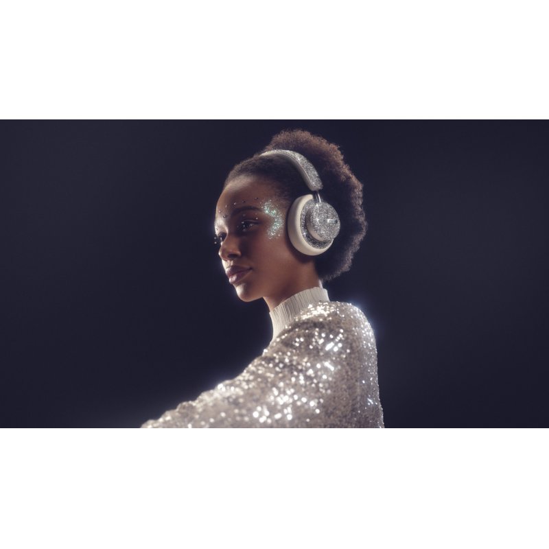 Urbanista Miami Crystal Edition Headset Wired & Wireless Head-band Calls/Music USB Type-C Bluetooth White