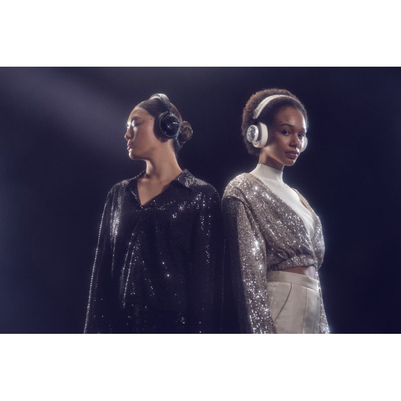 Urbanista Miami Crystal Edition Casque Avec fil &sans fil Arceau Appels/Musique USB Type-C Bluetooth Blanc