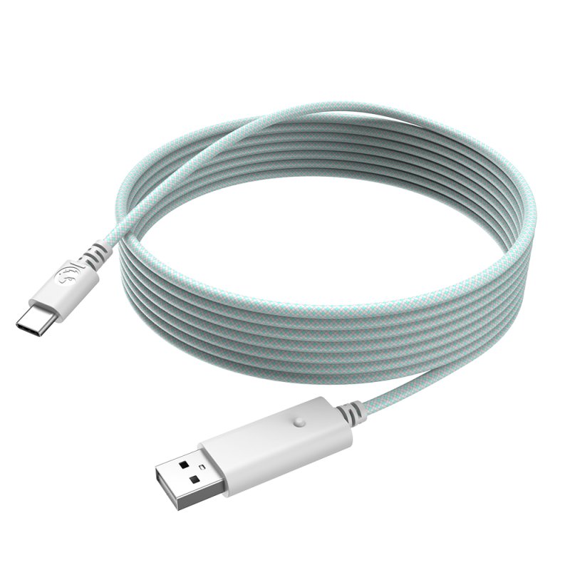 GameSir - AC10 USB-C Charging Cable - Gray - 3m