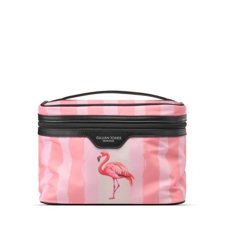 Gillian Jones - Urban Travel beauty box - Flamingo - 25.5 cm x 17 cm x 14 cm