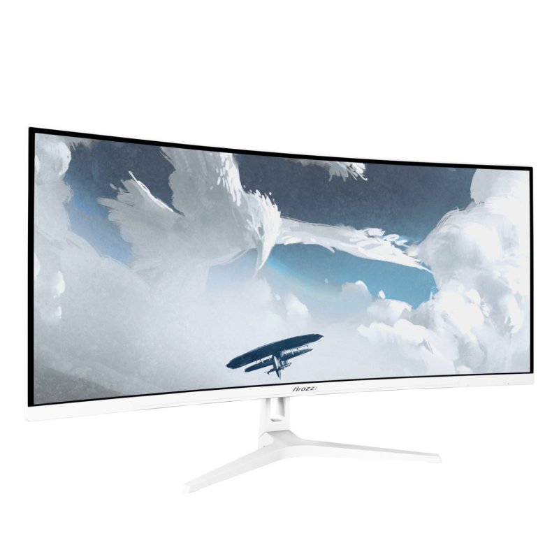 Arozzi Nova 34″ Curved computer monitor 86.4 cm (34") 3440 x 1440 pixels 4K Ultra HD LED White