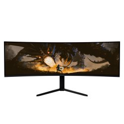 Nova 49TUW165 (124.5 cm (49 Zoll), schwarz, UWQHD, VA, Curved, HDMI, DP, USB-C, USB-Hub, 165Hz Panel)