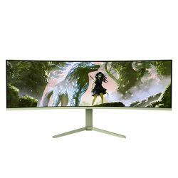 Arozzi Nova 49” Curved computer monitor 124.5 cm (49") 5120 x 1440 pixels Dual QHD LED Green