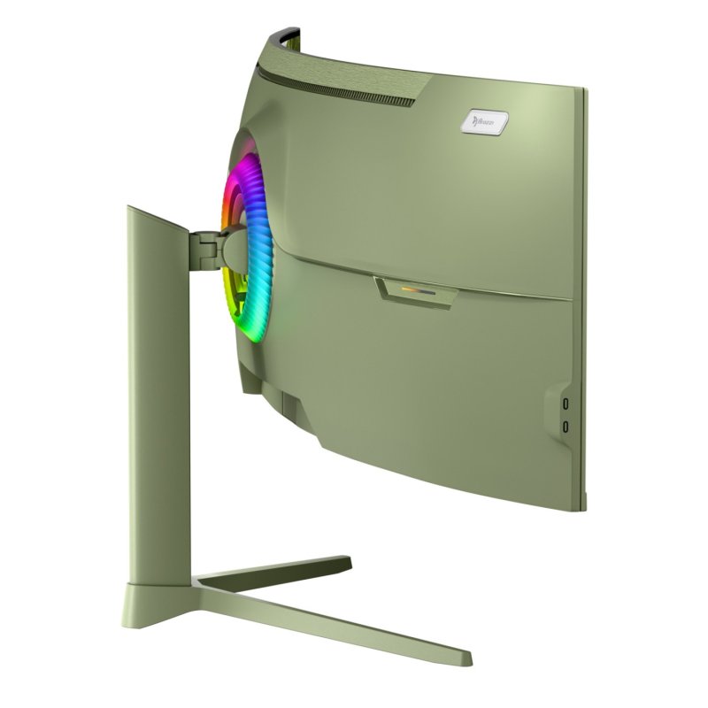 Arozzi Nova 49” Curved écran plat de PC 124,5 cm (49") 5120 x 1440 pixels Dual QHD LED Vert