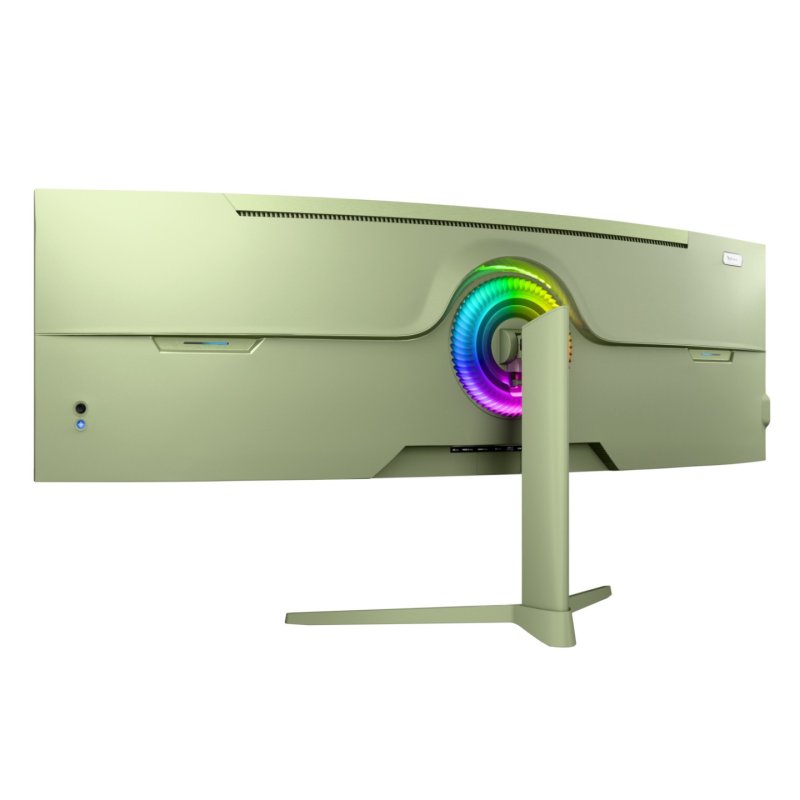 Arozzi Nova 49” Curved computer monitor 124.5 cm (49") 5120 x 1440 pixels Dual QHD LED Green