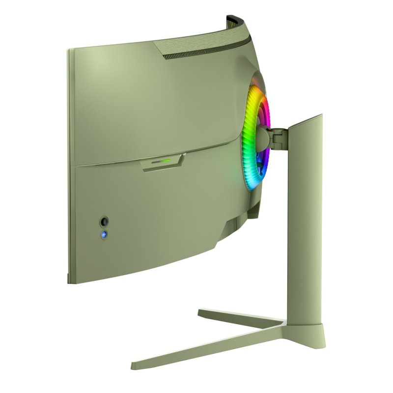 Arozzi Nova 49” Curved computer monitor 124.5 cm (49") 5120 x 1440 pixels Dual QHD LED Green
