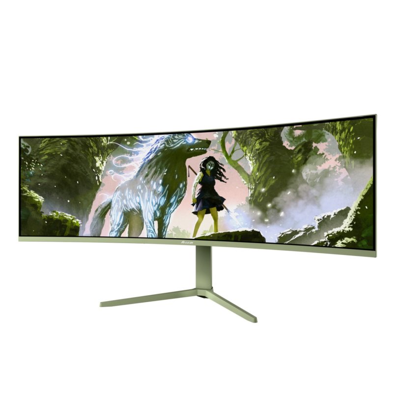 Arozzi Nova 49” Curved computer monitor 124.5 cm (49") 5120 x 1440 pixels Dual QHD LED Green