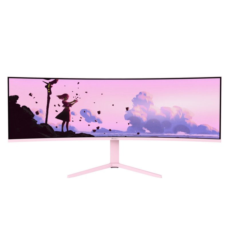 Arozzi Nova 49” Curved écran plat de PC 124,5 cm (49") 5120 x 1440 pixels Dual QHD LED Rose