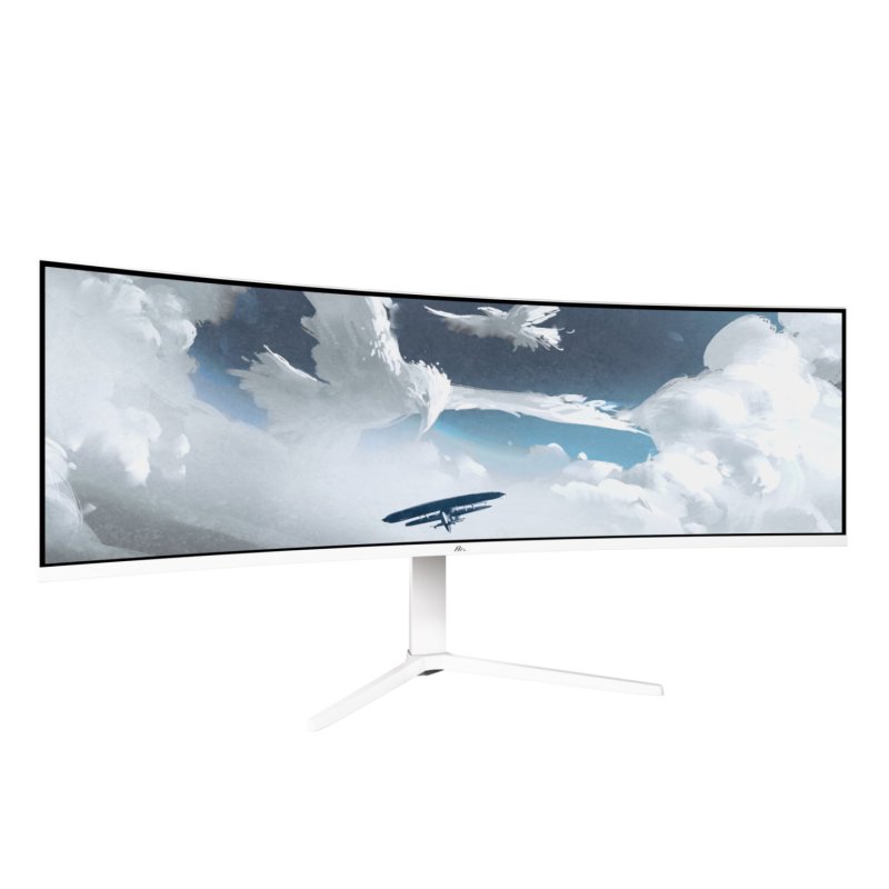 Arozzi Nova 49” Curved computer monitor 124.5 cm (49") 5120 x 1440 pixels Dual QHD LED White