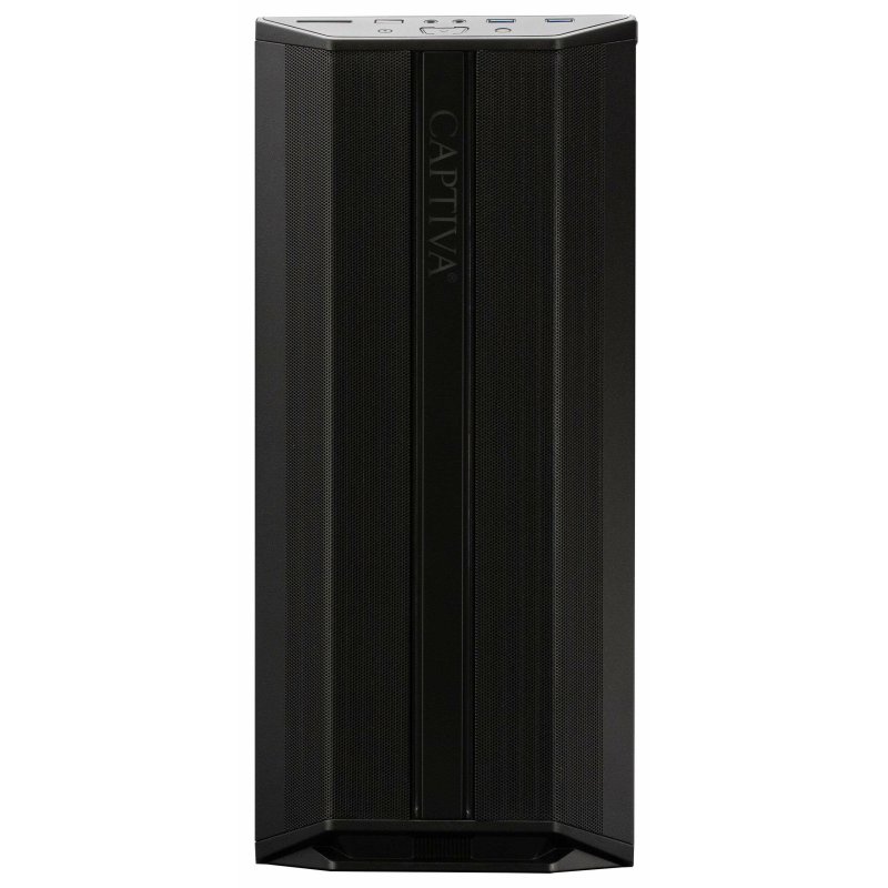 CAPTIVA PC Workstation R89-643 (Ryzen 9 9900X/SSD 1TB/64GB/WLAN/w/o OS) AMD Ryzen™ 9 64 Go DDR5-SDRAM 1 To Noir