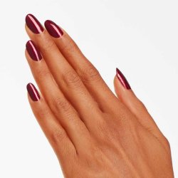 OPI Nail Lacquer Bogotá Blackberry Red Nail Polish 0.5 fl oz