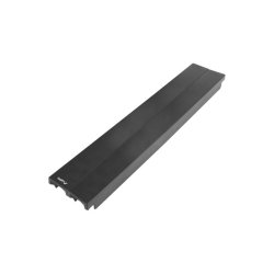 Lanberg 19" PLASTIC FAST ASSEMBLY FIRE RETARDANT BLANKING PANEL 2U BLACK