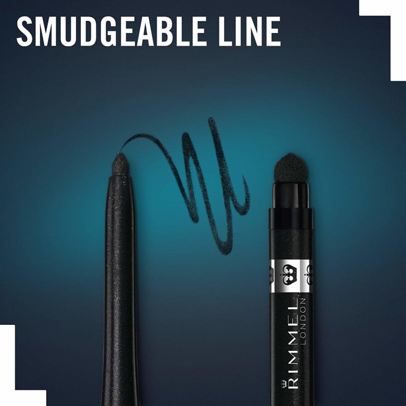 Rimmel Exaggerate Waterproof Eyeliner 263 Starlit Black, 0.28g