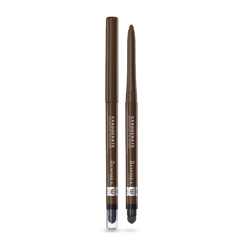 Rimmel Exaggerate Waterproof Eye Definer, 212 Rich Brown, 0.28g