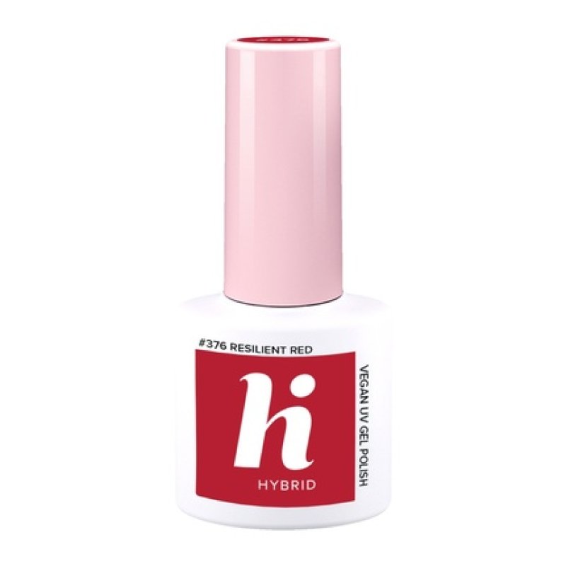 Hi Hybrid Hybrid Nail Polish 376 Resilient Red