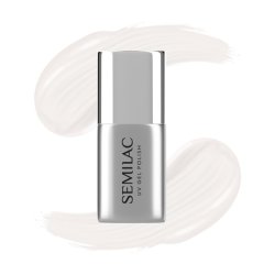 Semilac No Wipe Top Coat For Hybrid Nail Polish Milky 7 Ml