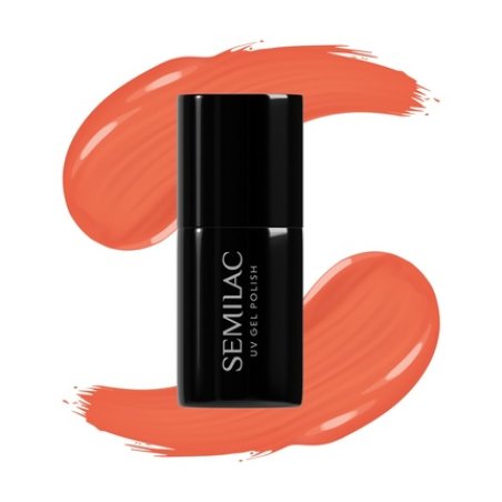 Semilac Bittersweet Orange Hybrid Nail Polish 934 7 Ml