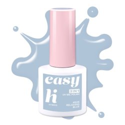 Hi Hybrid Hi Hybrid Easy 3 In 1 Hybrid Nail Polish No 606 Relaxing Blue 5 Ml