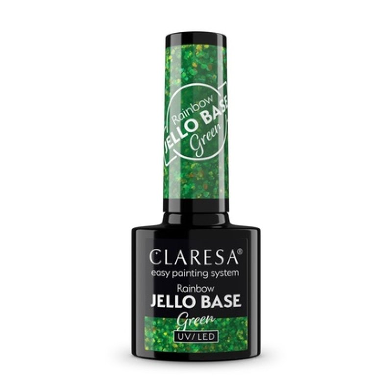 Claresa Nails Claresa Rainbow Hybrid Base Jello Base Green