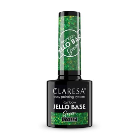 Claresa Nails Claresa Rainbow Hybrid Base Jello Base Green