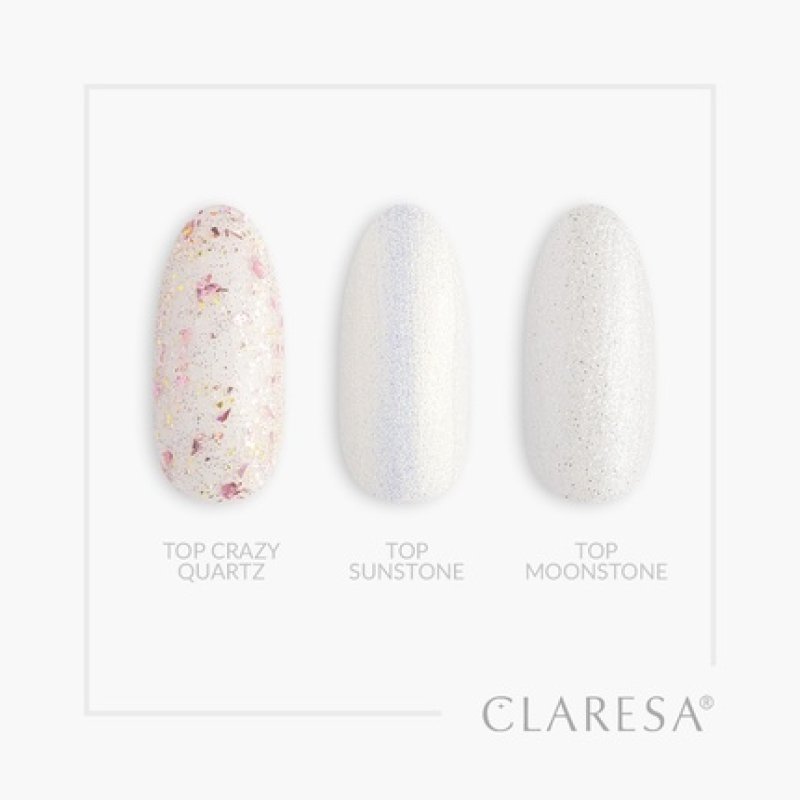 Claresa Nails Top No Wipe Sunstone 5g