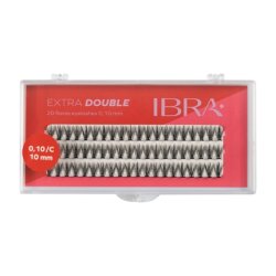 Ibra Extra Double Eyelash Clusters Curl C010 10mm