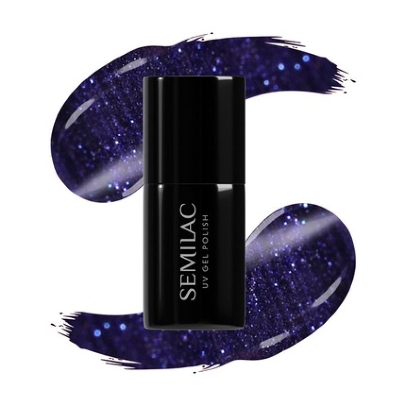 Semilac Hybrid Nail Polish Midnight Fever 937 7 Ml