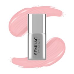 Semilac Rubber Base For Hybrid Nail Polishes Be Beautiful Super Rose 7 Ml