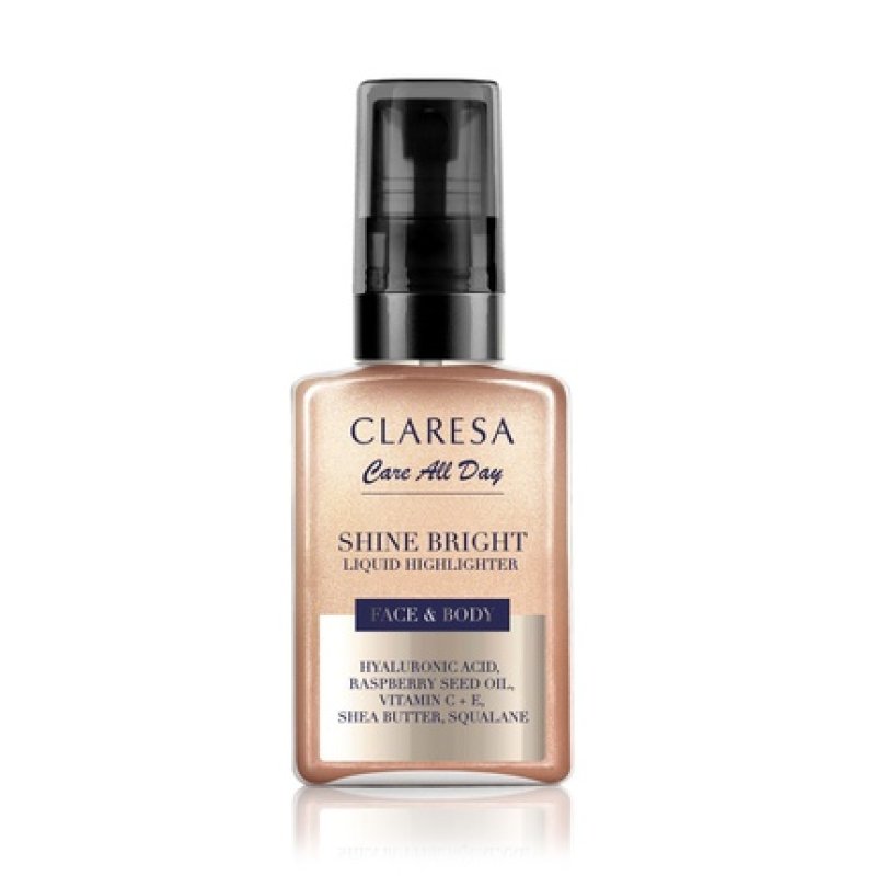 Claresa Shine Bright & Body Liquid Highlighter 50 Ml