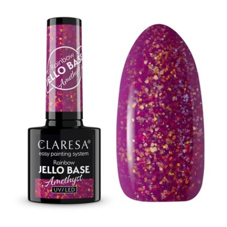 Claresa Nails Claresa Rainbow Hybrid Base Jello Base Amethyst