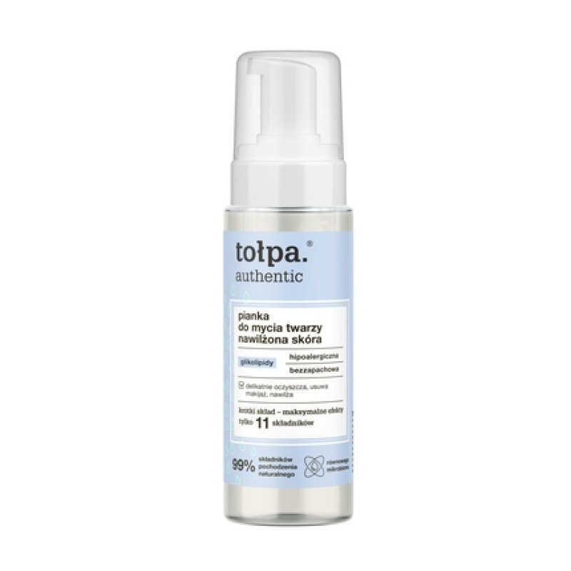 Tolpa Tolpa Authentic Face Cleansing Foam Moisturized Skin 150 Ml
