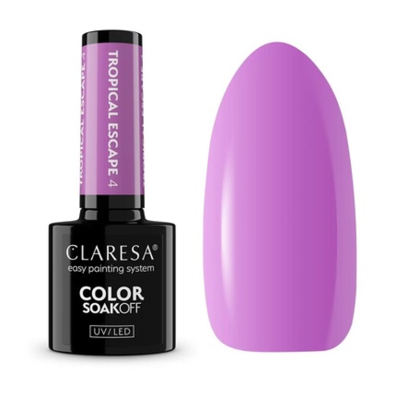 Claresa Nails Hybrid Nail Polish Tropical Escape 4 5 G