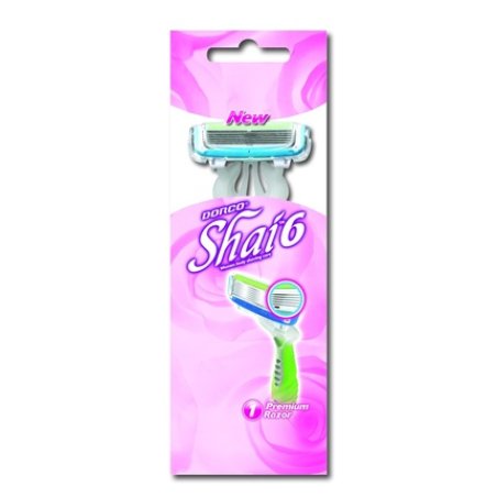 Disiclin Dorco Shai 6 Disposable Women's Razor With 6 Blades