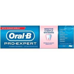 Oral B Pro-Expert Sensitive Gentle Whitening Antibacterial Fluoride Toothpaste Mint 75ml